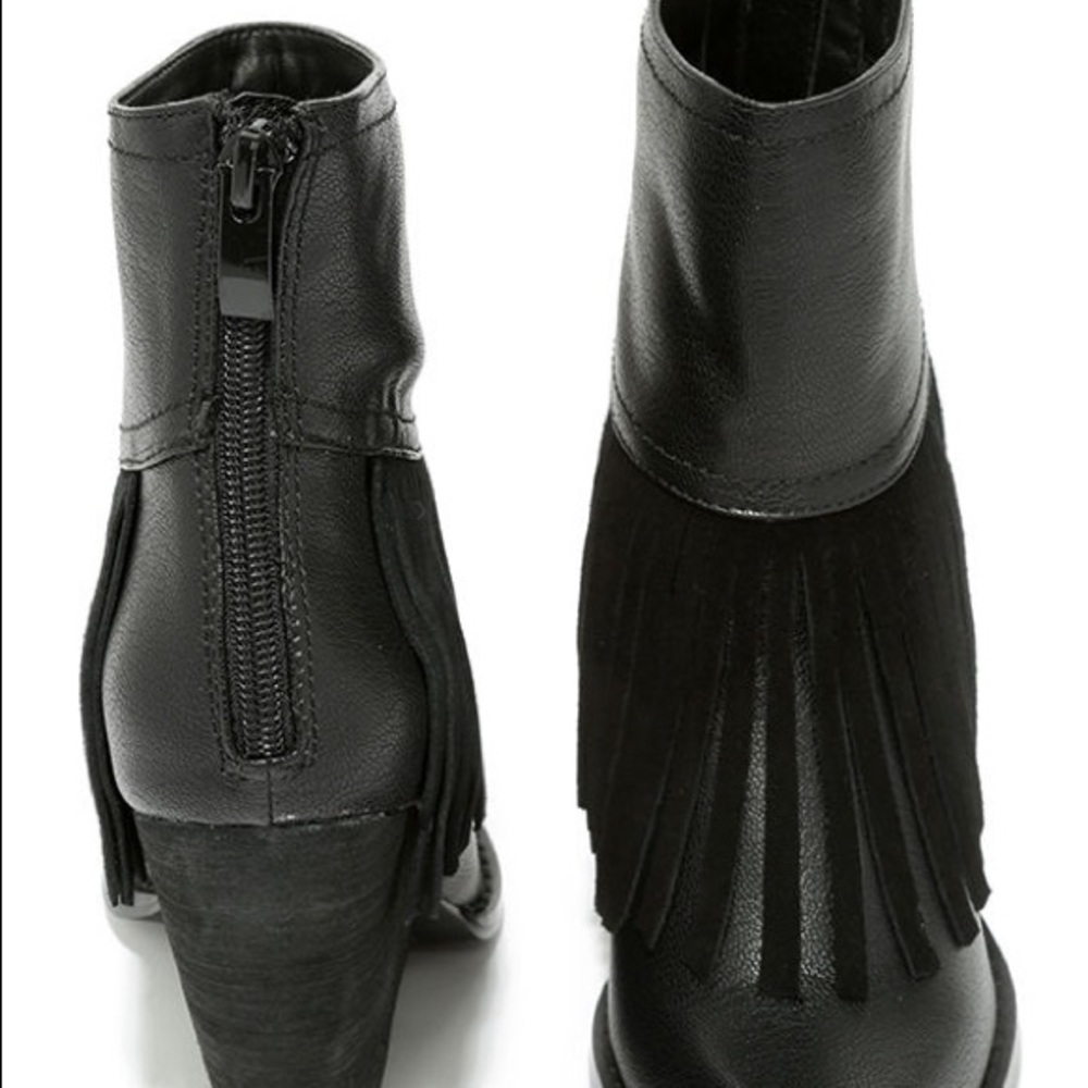 Brand new, Very Volatile Khloe fringe booties.